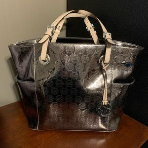 Michael Kors Large Metallic Purse